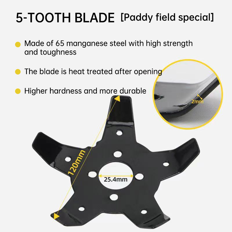 Mower Multifunctional Weeding Disc Dry Land Rice Field Weeding And Shrub Cutting Machine Accessories Amphibious Grass Head