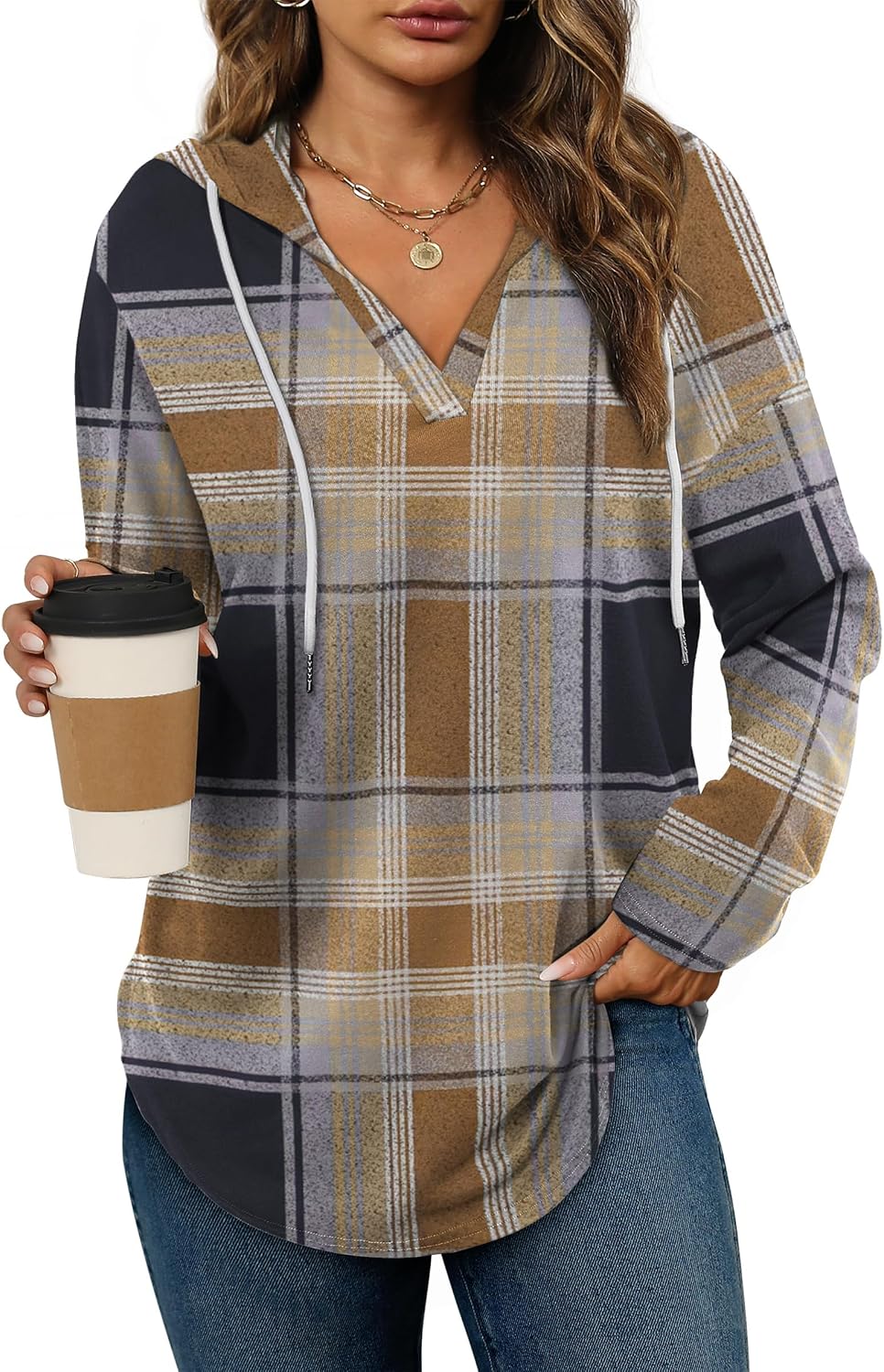 Womens Fashion Tops Hoodies for Women Pullover Oversized Sweatshirts Long SLeeve Shirts Loose Fit