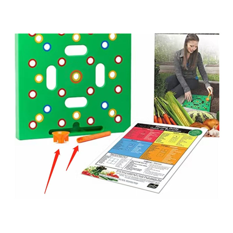 Seeding Square Square Seeding Template Planting Board Gardening Garden Vegetable Seed Spacer Tool