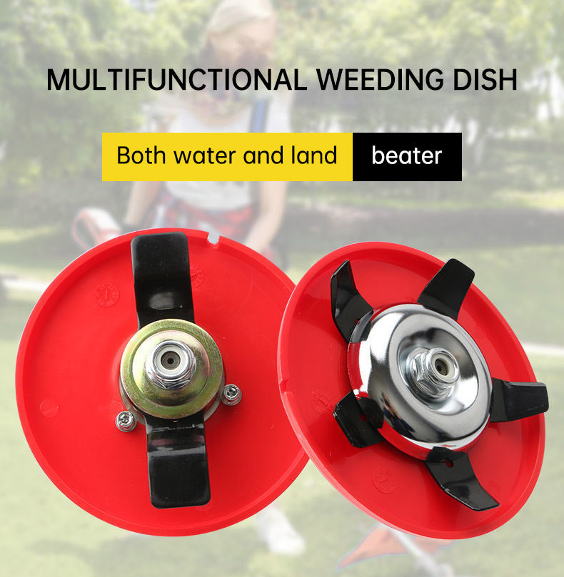 Mower Multifunctional Weeding Disc Dry Land Rice Field Weeding And Shrub Cutting Machine Accessories Amphibious Grass Head