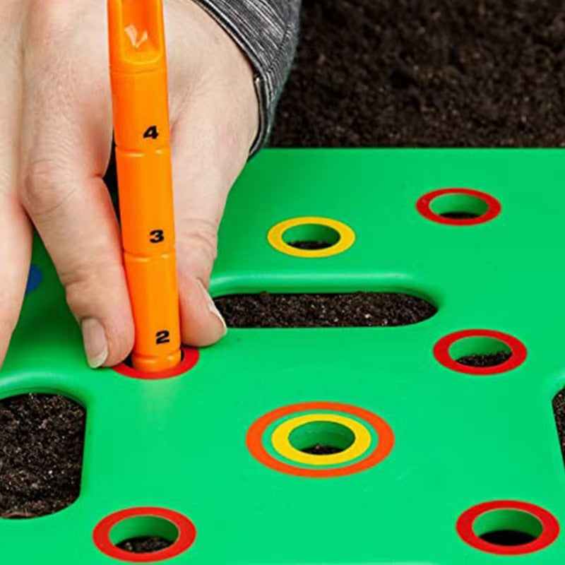 Seeding Square Square Seeding Template Planting Board Gardening Garden Vegetable Seed Spacer Tool