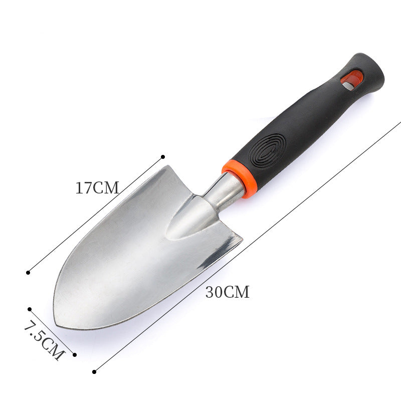 Flower Shovel Gardening Tool Set Three-Piece Set Of Meaty Shovel Flower Shovel Household Digging Soil Planting Flower Small Shovel