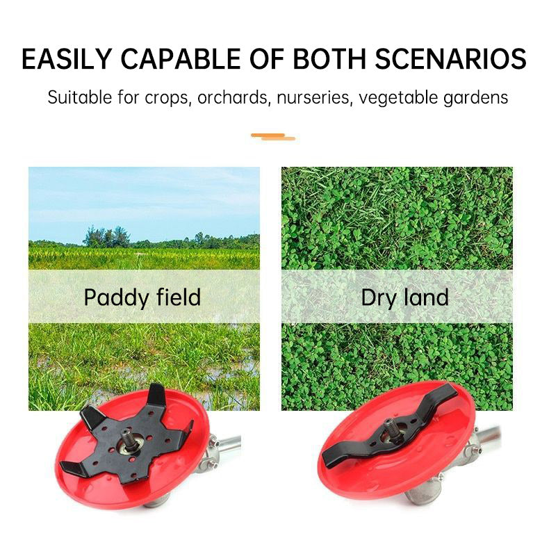 Mower Multifunctional Weeding Disc Dry Land Rice Field Weeding And Shrub Cutting Machine Accessories Amphibious Grass Head