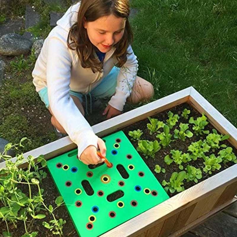 Seeding Square Square Seeding Template Planting Board Gardening Garden Vegetable Seed Spacer Tool